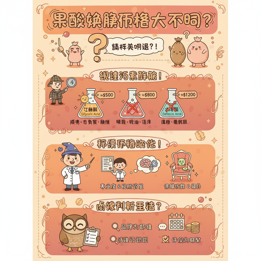 皮肤护理暗疮治疗胶原蛋白抗衰老果酸焕肤痘印酸类焕肤细胞修复毛孔皮肤再生提亮肤色皮肤耐受性杏仁酸毛孔粗大水杨酸控油消炎焕肤效果减少细纹皱纹术后护理皮肤修复