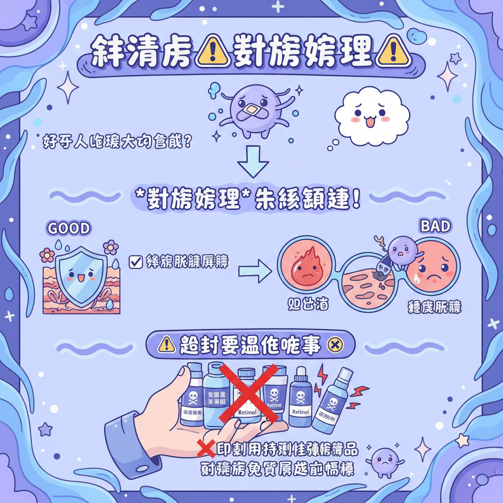 美容師角質層皮膚屏障皮膚護理敏感肌膚保濕產品油性肌膚美容療程美容院毛孔油脂堵塞皮膚類型皮膚修復鎮靜舒緩深層清潔紅腫發炎細菌感染毛孔粗大肌膚屏障工具消毒