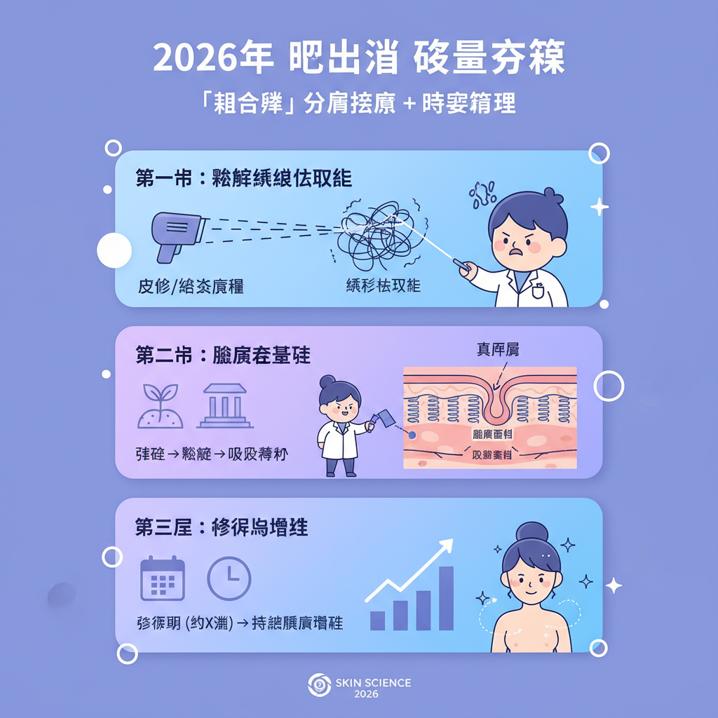 皮膚護理醫美療程角質層微針療程激光治療激光療程暗瘡色素沉澱射頻技術毛孔粗大毛孔收縮纖維化組織刺激膠原蛋白膠原蛋白再生皮膚組織受損膠原蛋白增生日常保養凹凸洞成因皮膚修復撫平疤痕